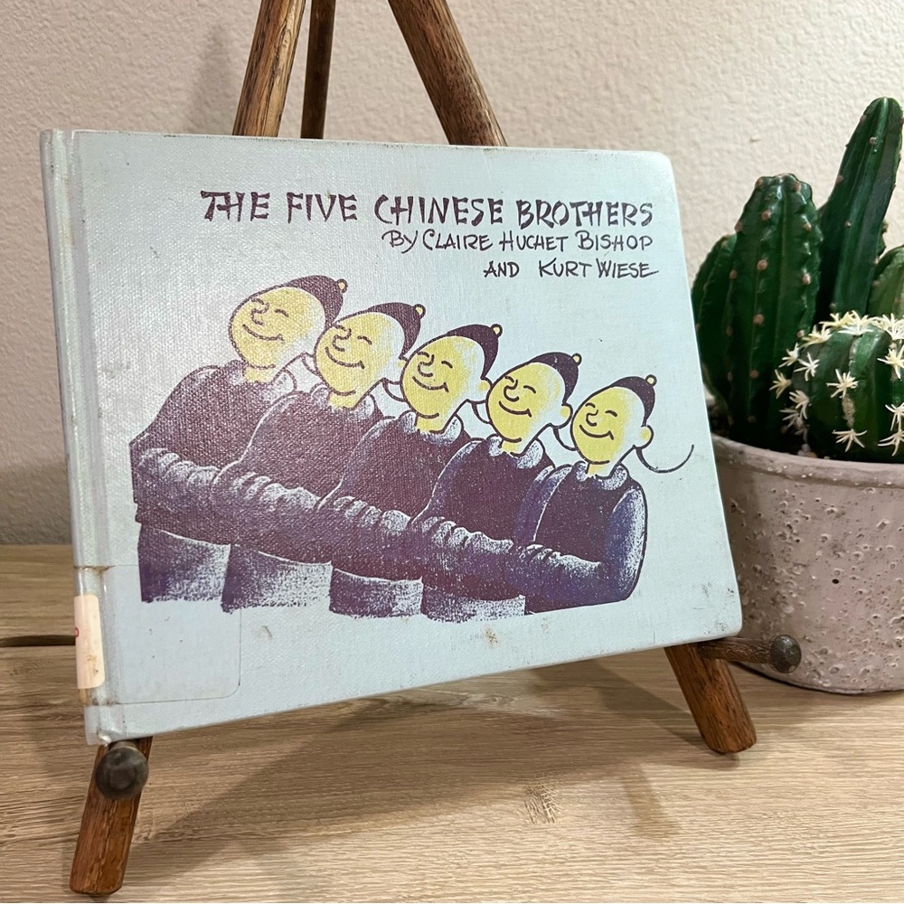 The Five Chinese Brothers 1989 HC Book by Claire Huchet Bishop Kurt Wiese